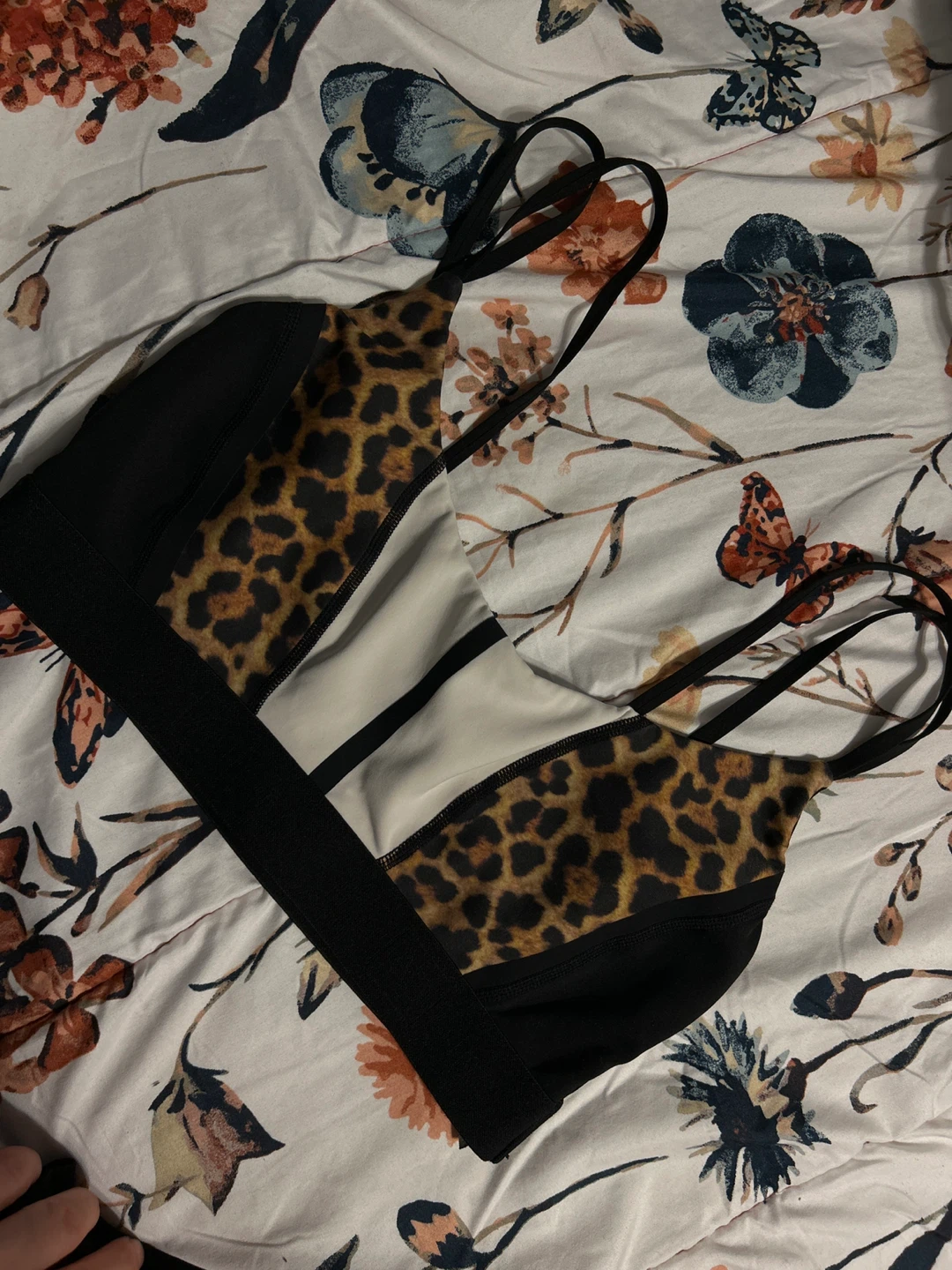 Aurum Sports Bra - Leopard Print - Medium