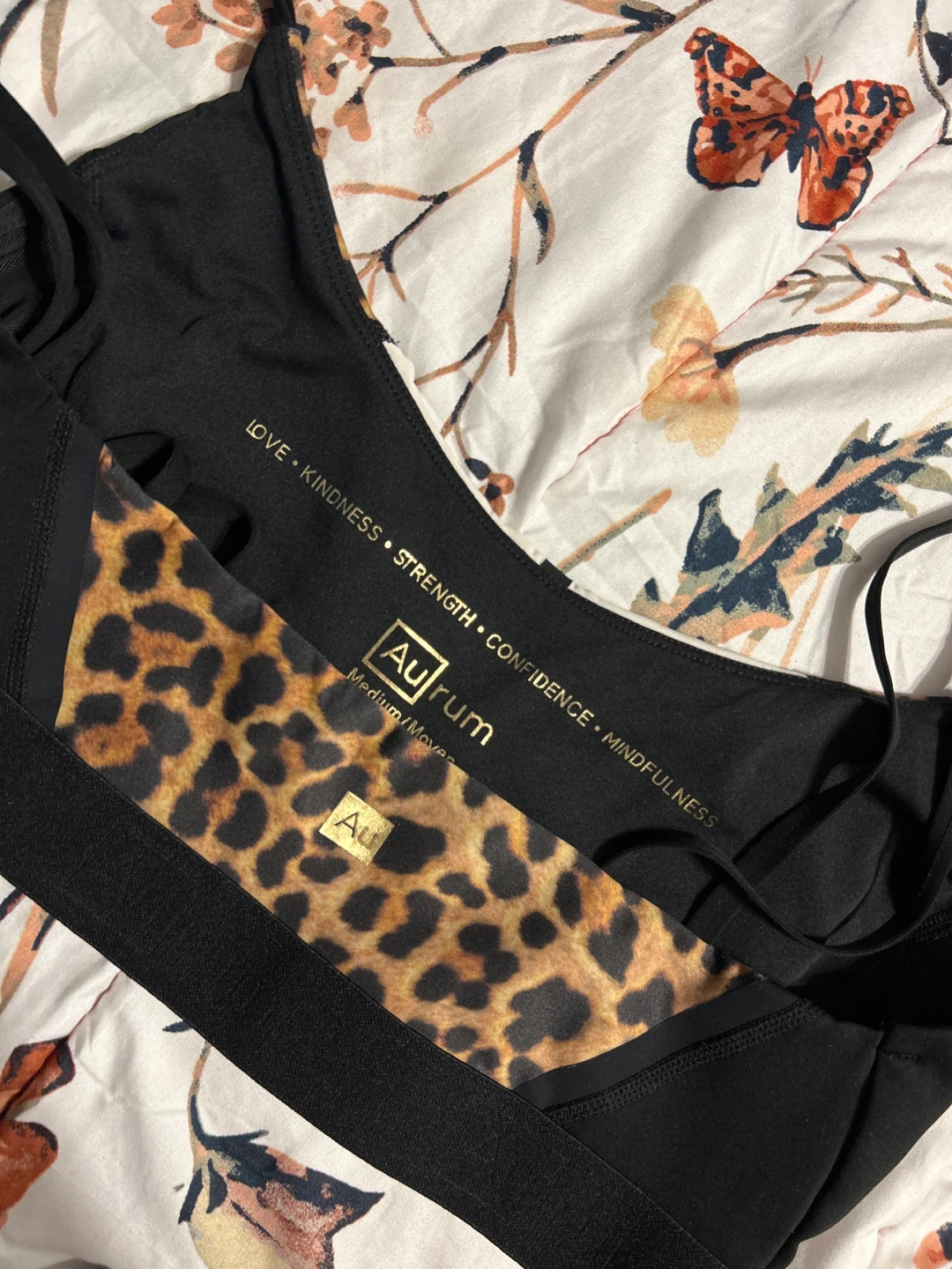 Aurum Sports Bra - Leopard Print - Medium - photo 2
