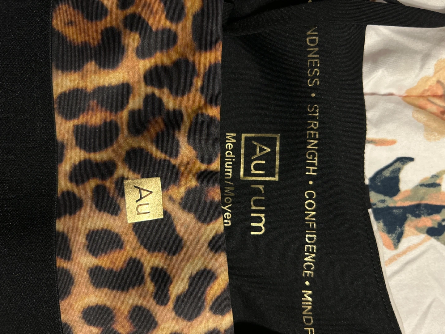 Aurum Sports Bra - Leopard Print - Medium - photo 3