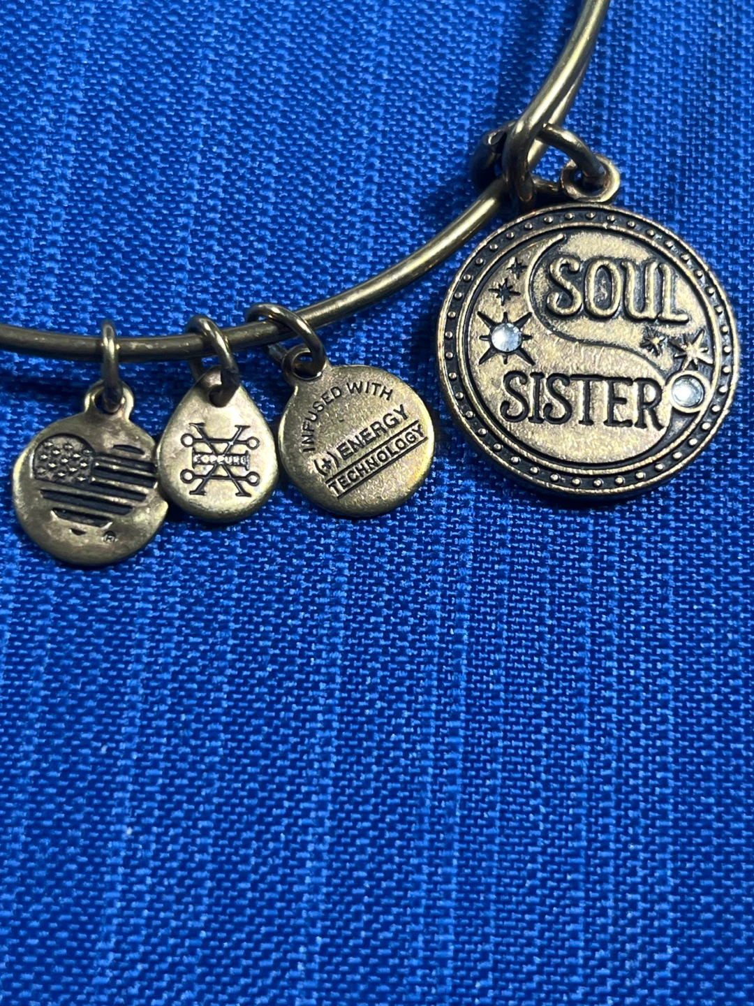 Alex and Ani Soul Sister Charm Bangle Bracelet - photo 4