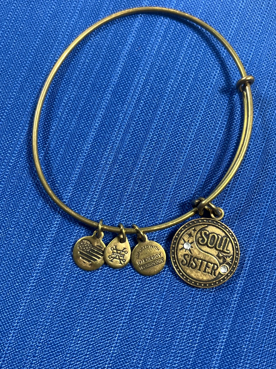 Alex and Ani Soul Sister Charm Bangle Bracelet - photo 3