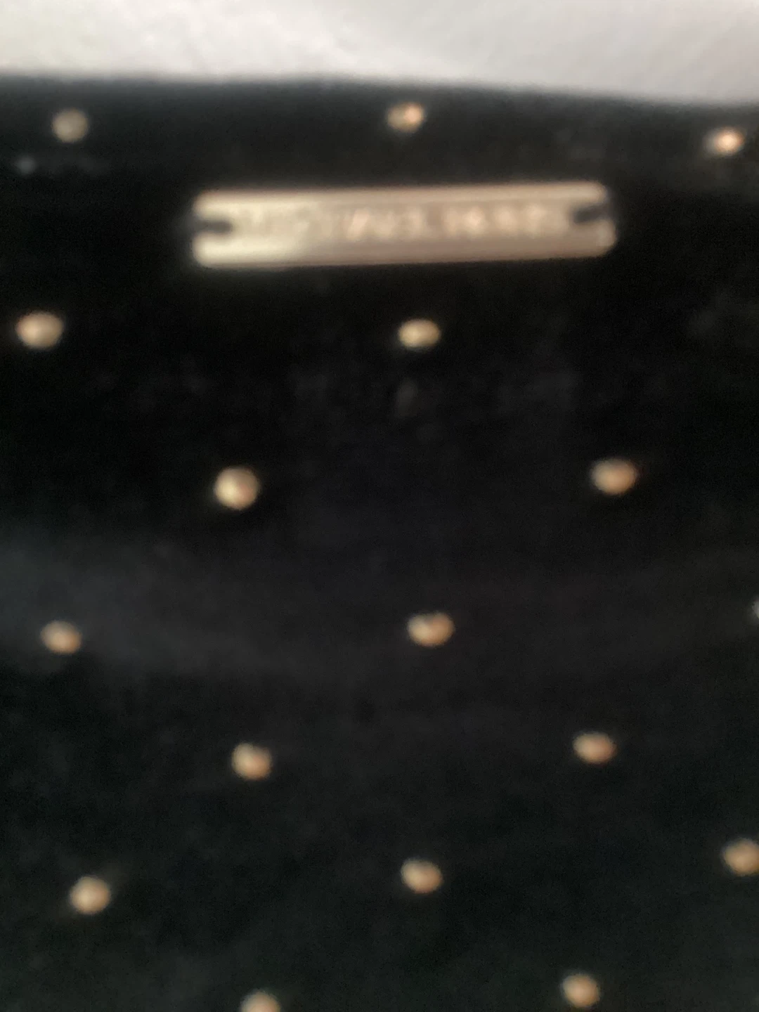 Micheal Kors Velvet Gold Studded Top - photo 3