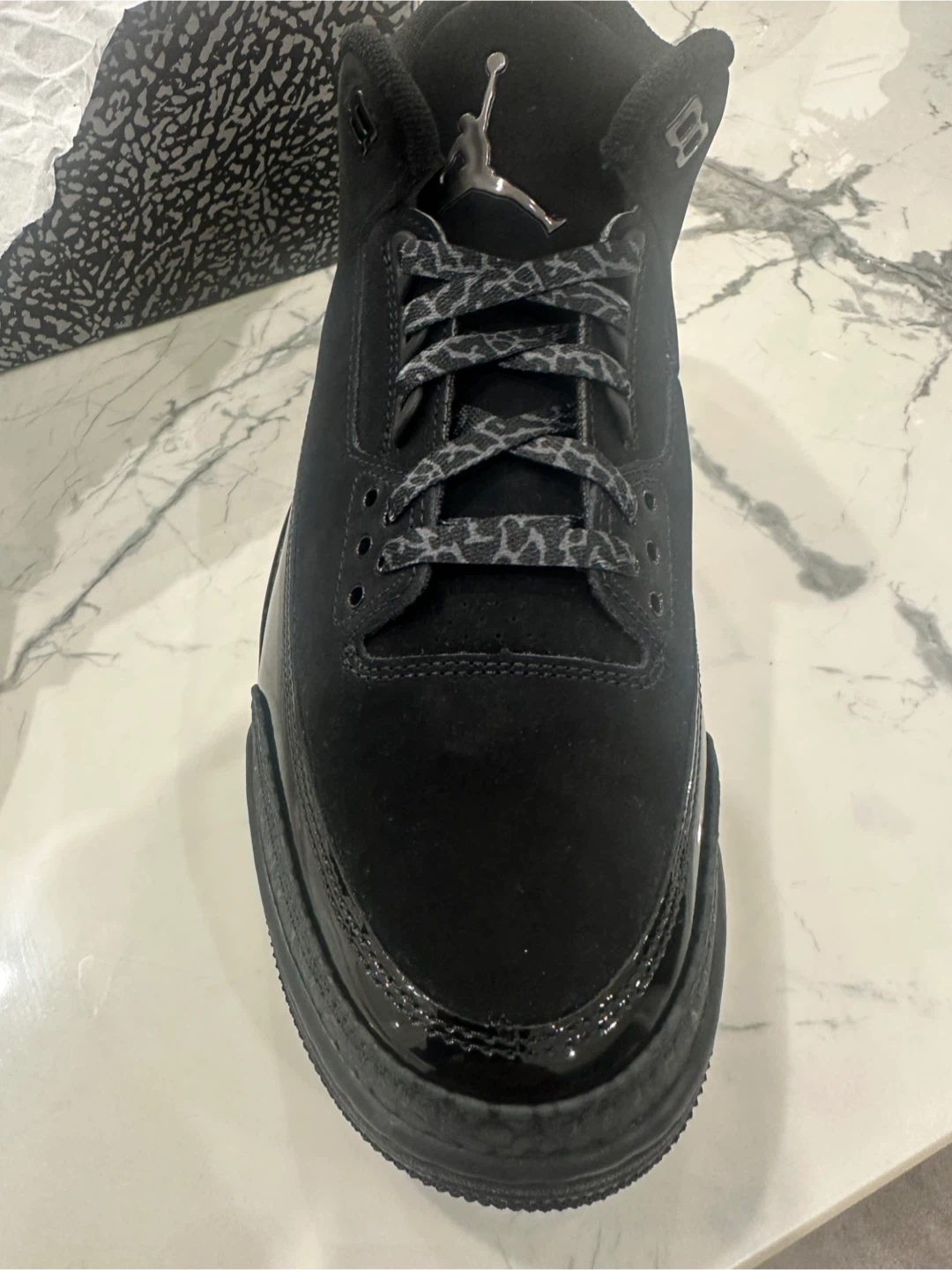 Air Jordan 3 Retro 'Black Cement' Men's Shoes - photo 5