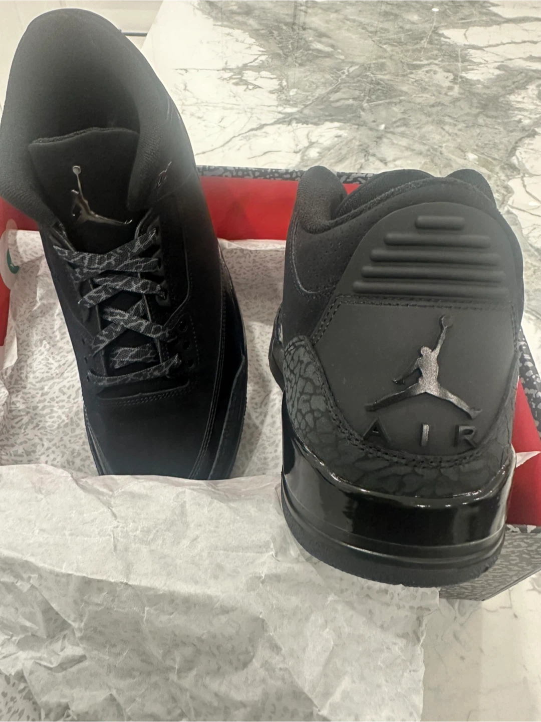 Air Jordan 3 Retro 'Black Cement' Men's Shoes - photo 2