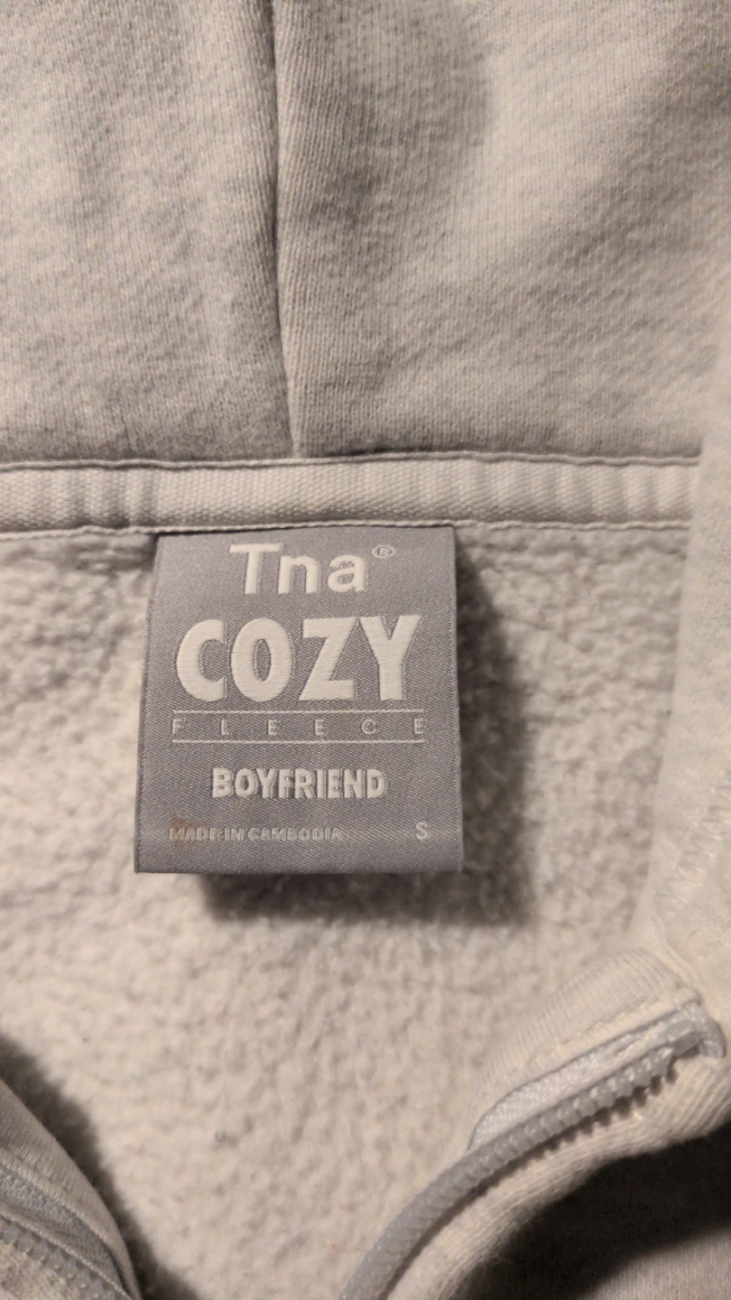 Tna Cozy Fleece Boyfriend Hoodie - photo 2