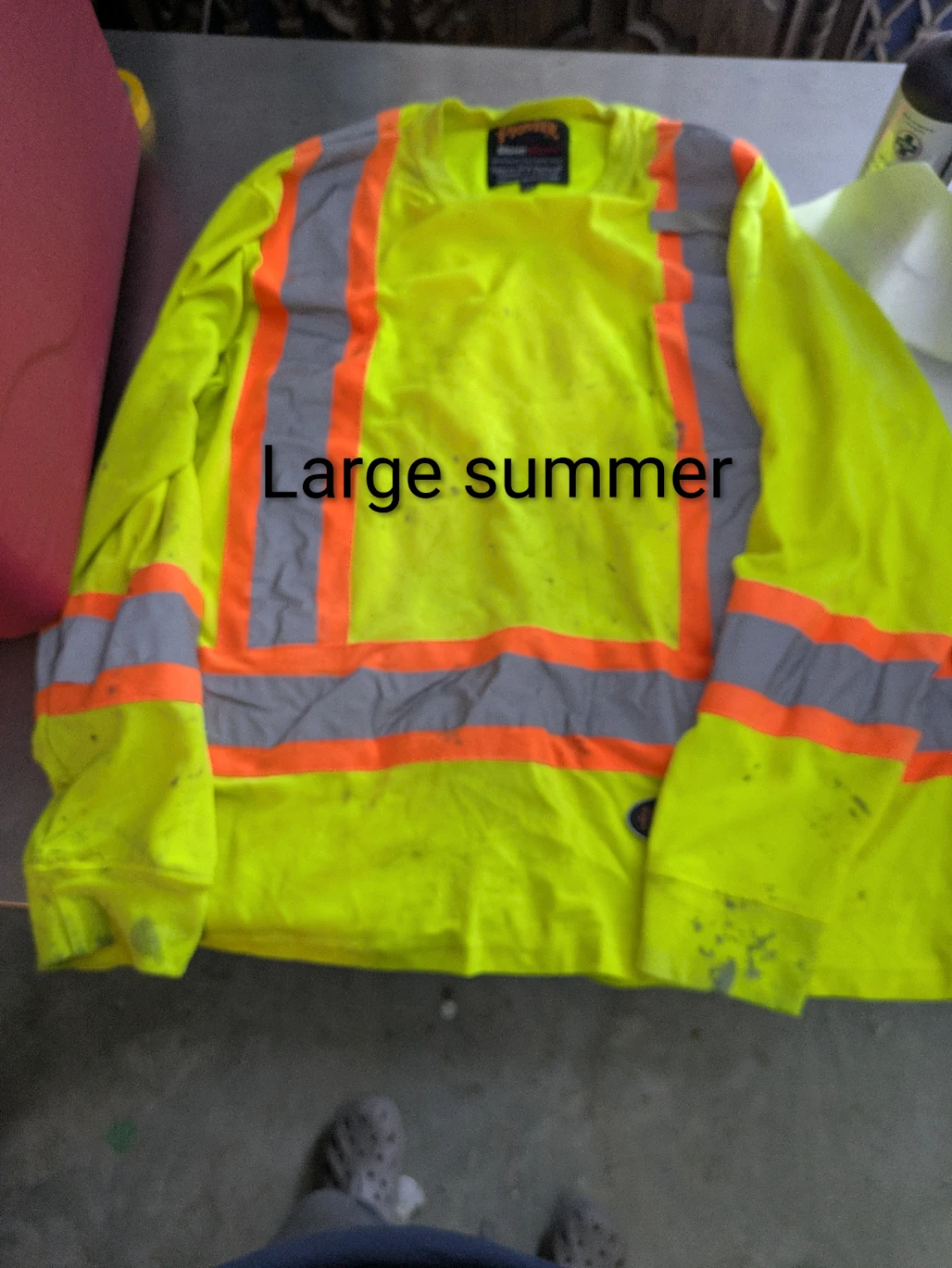 Work shirts and hard hat - photo 3