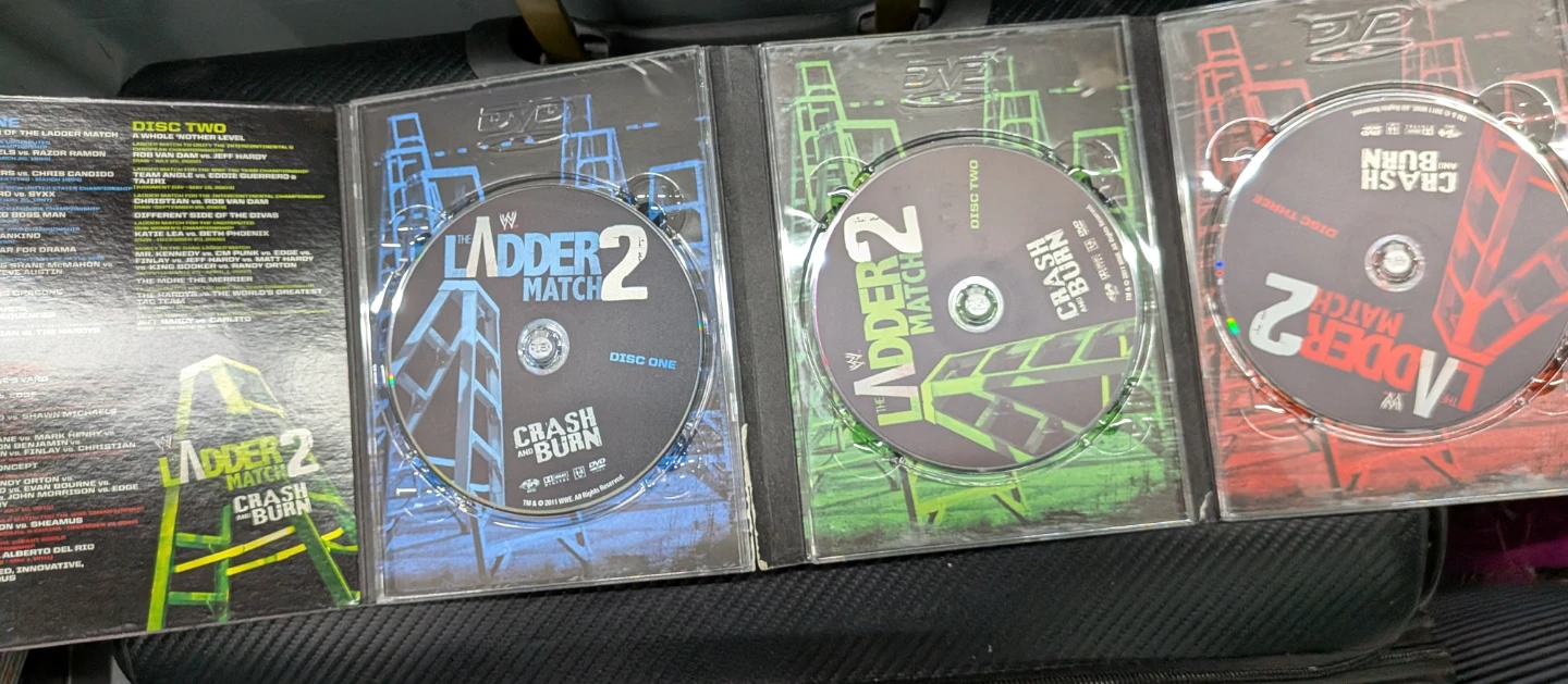 WWE The Ladder Match 2 Crash and Burn 3-Disc Set - photo 3
