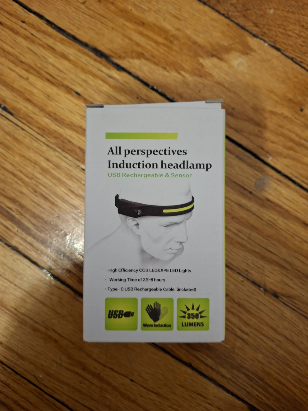 Headlamp sensor controlled