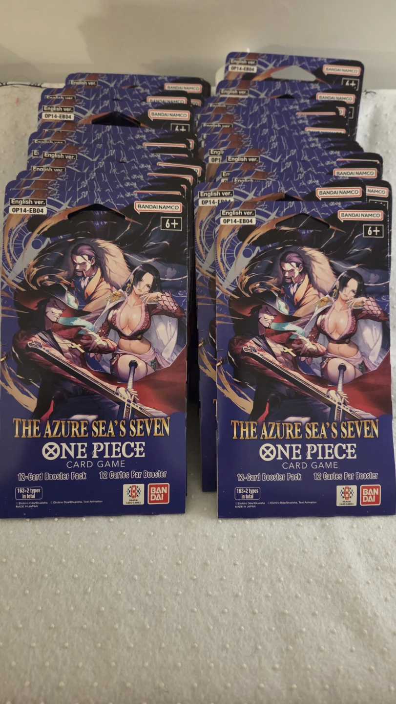 OP-14-EB04 sleeved booster packs