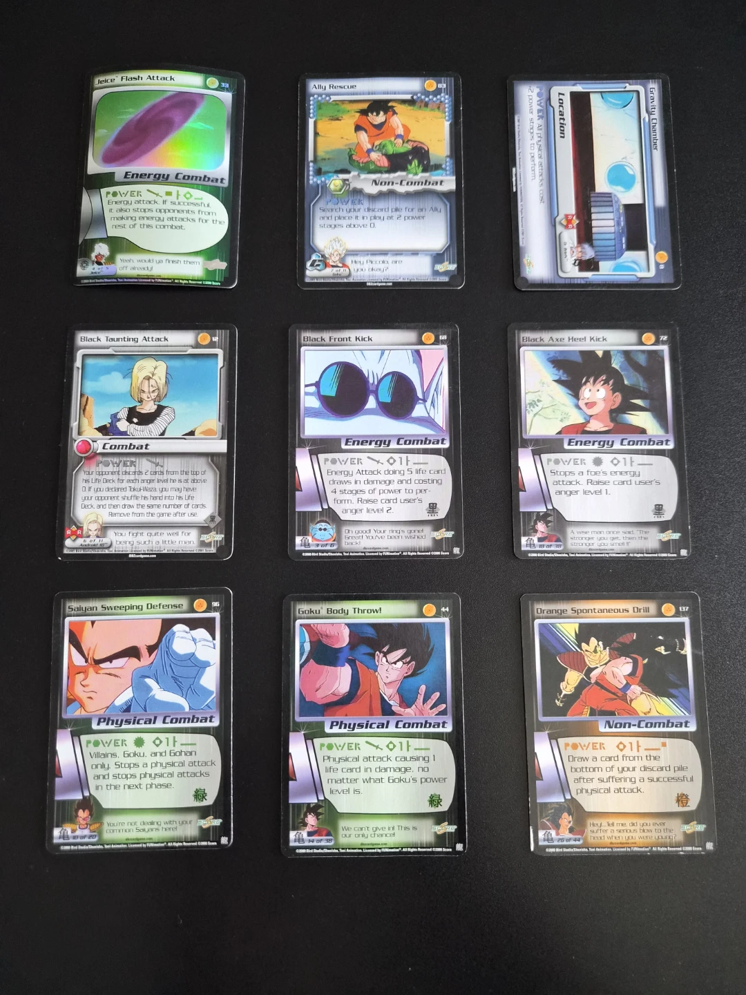 Read Bio | (Small) Old Dragonball Z Card Lot 