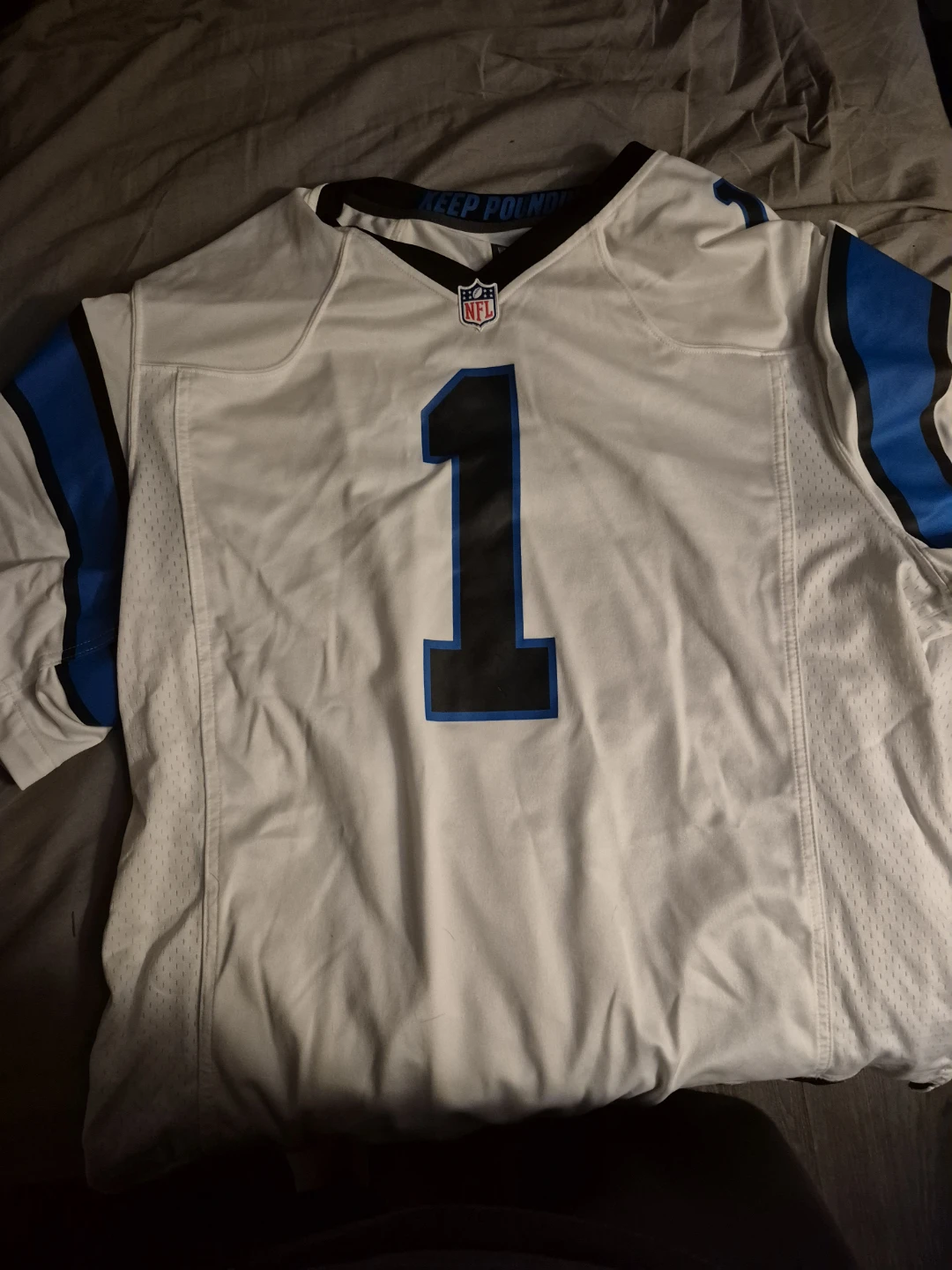 Newton #1 Carolina Panthers Jersey 3xl
