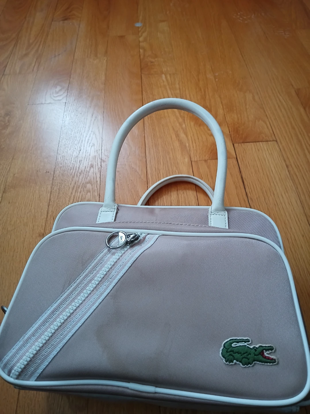 Lacoste Pink & White  Bag