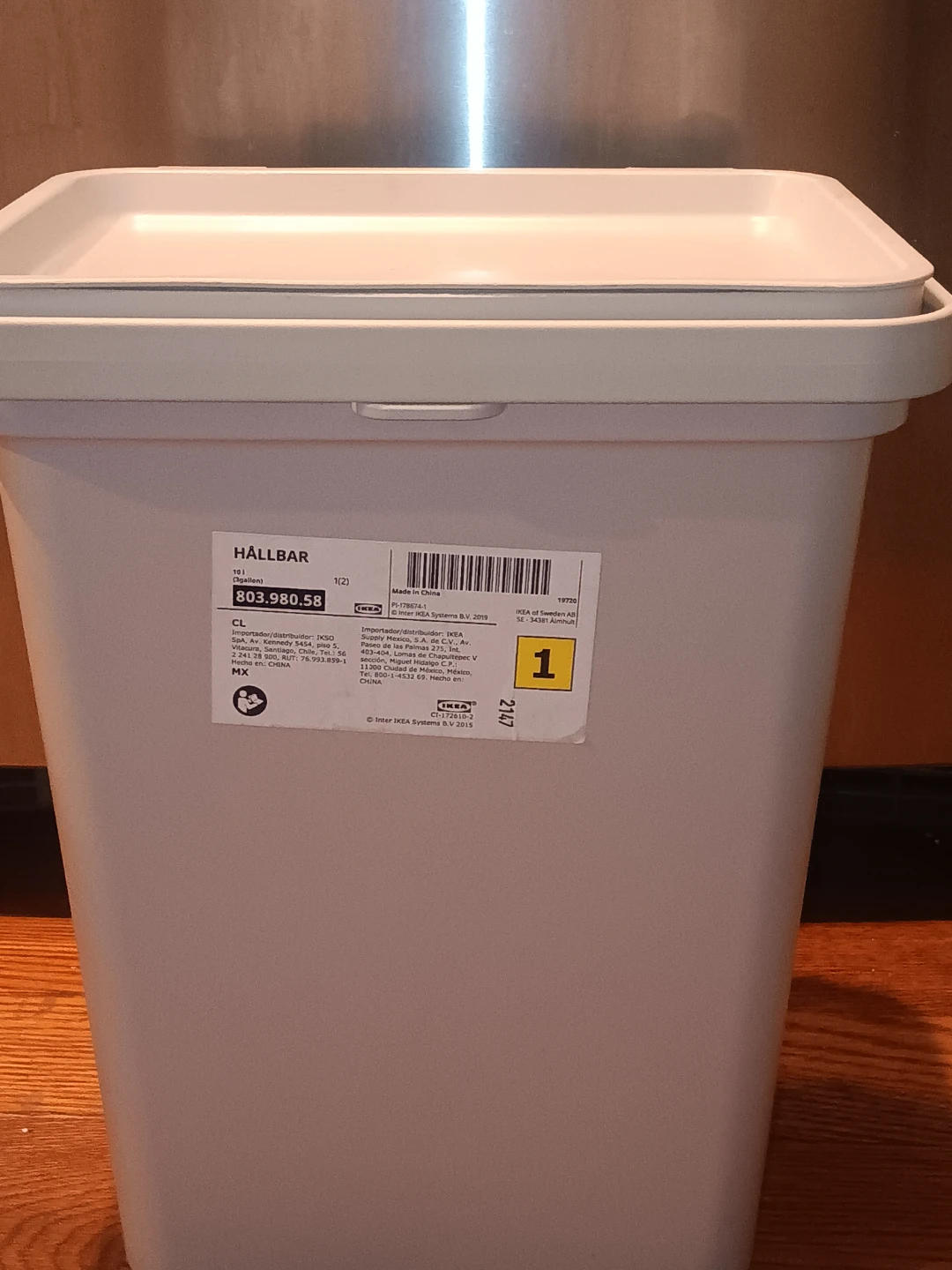 IKEA HÄLLBAR Container with Lid