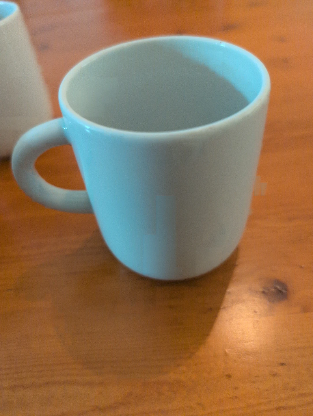 Set of 4 white ceramic mugs - photo 5