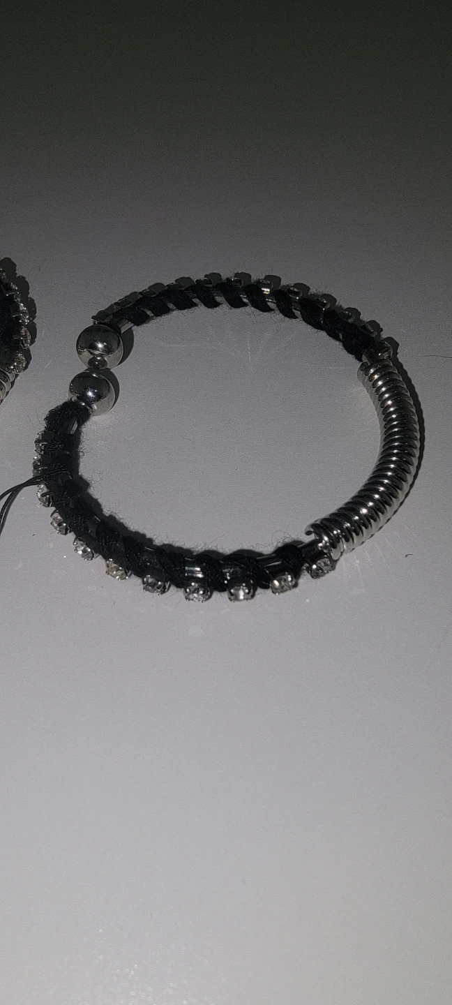 Guess Silver & Black Bangle Bracelets - New with Tags! - photo 4