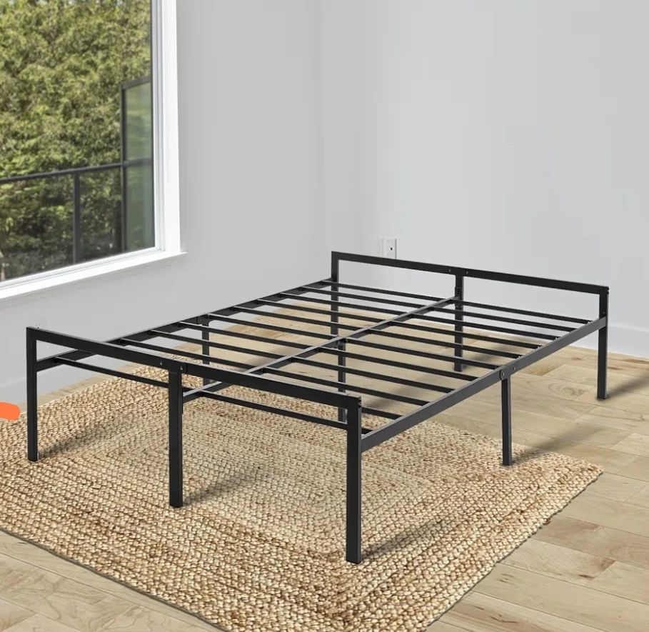 Metal Bed Frame - Black