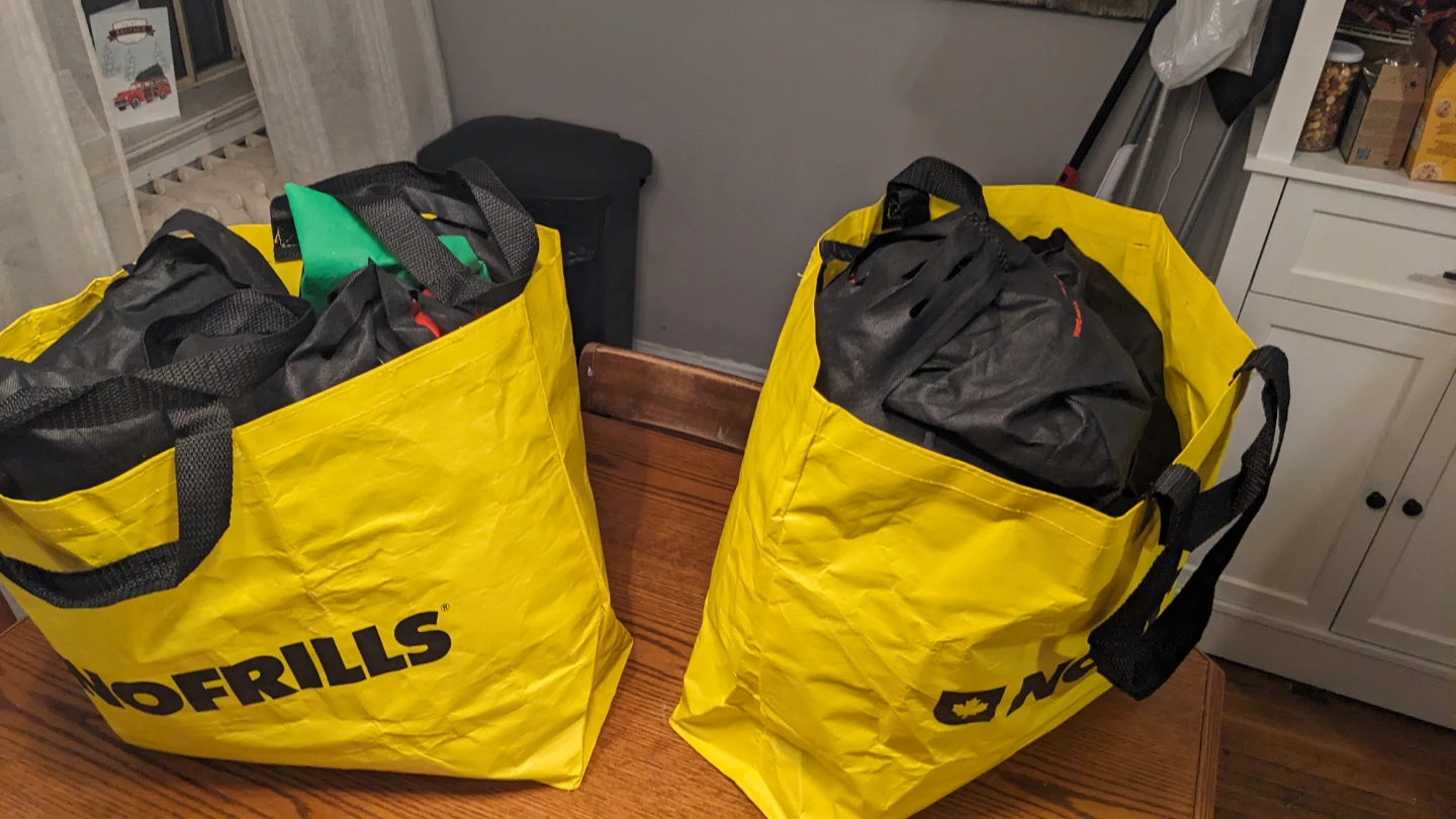 No Frills Reusable Shopping Bags