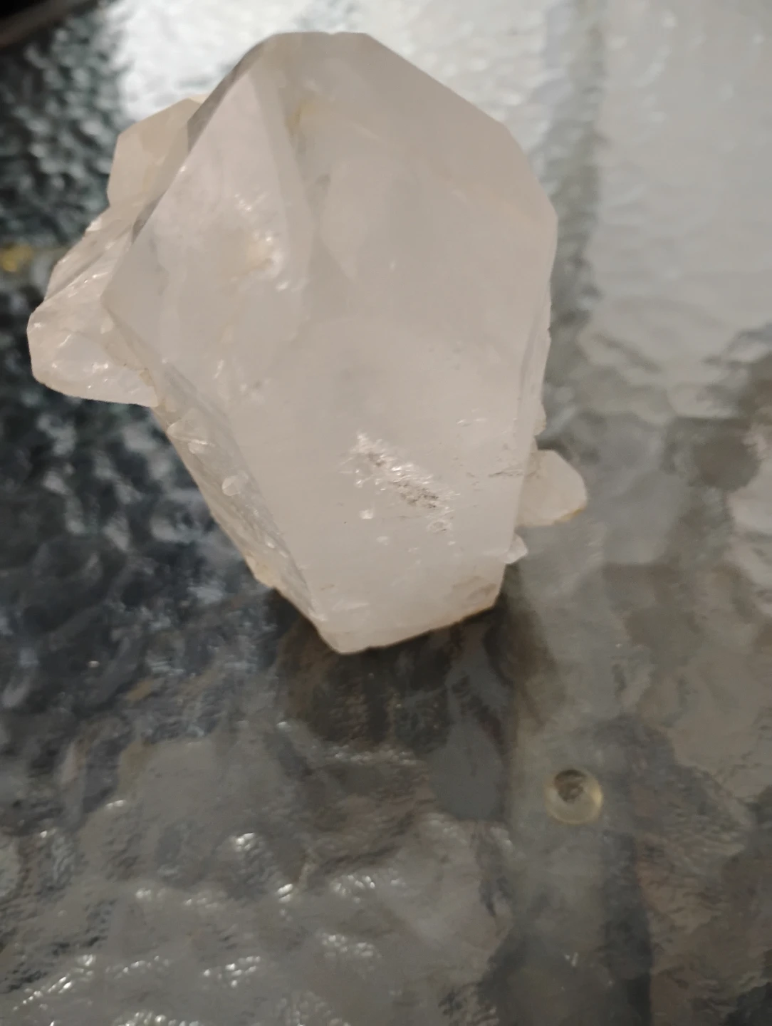 Clear Quartz Crystal Cluster - photo 3