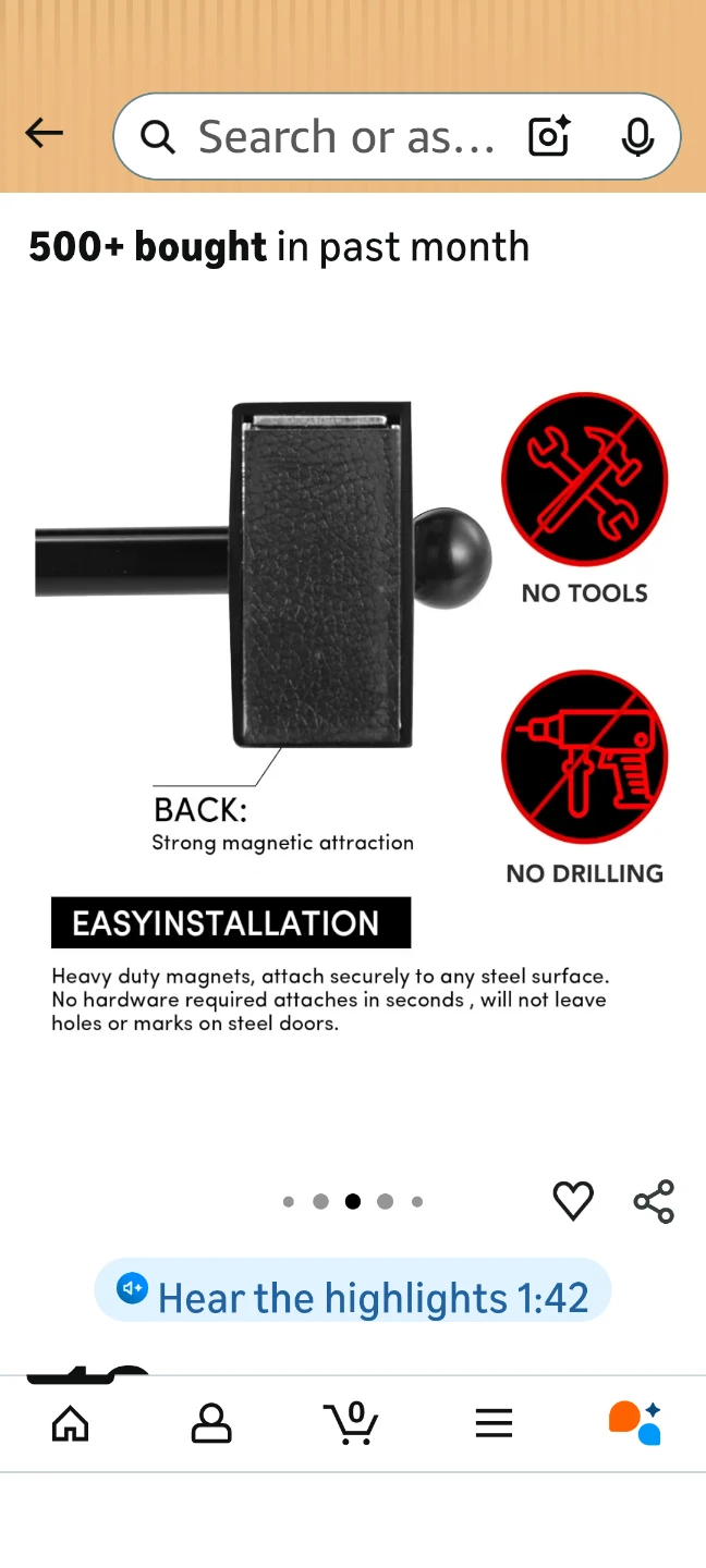 Set of 2 Magnetic Rods post #2 - photo 3