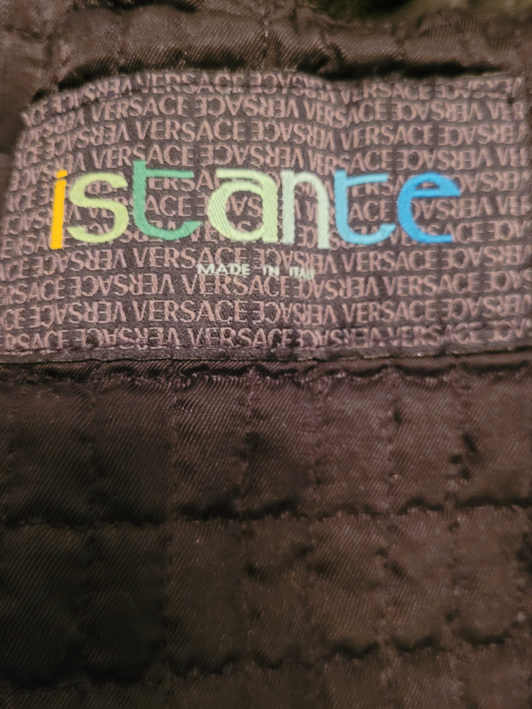 Versace INSTANTE Leather Jacket