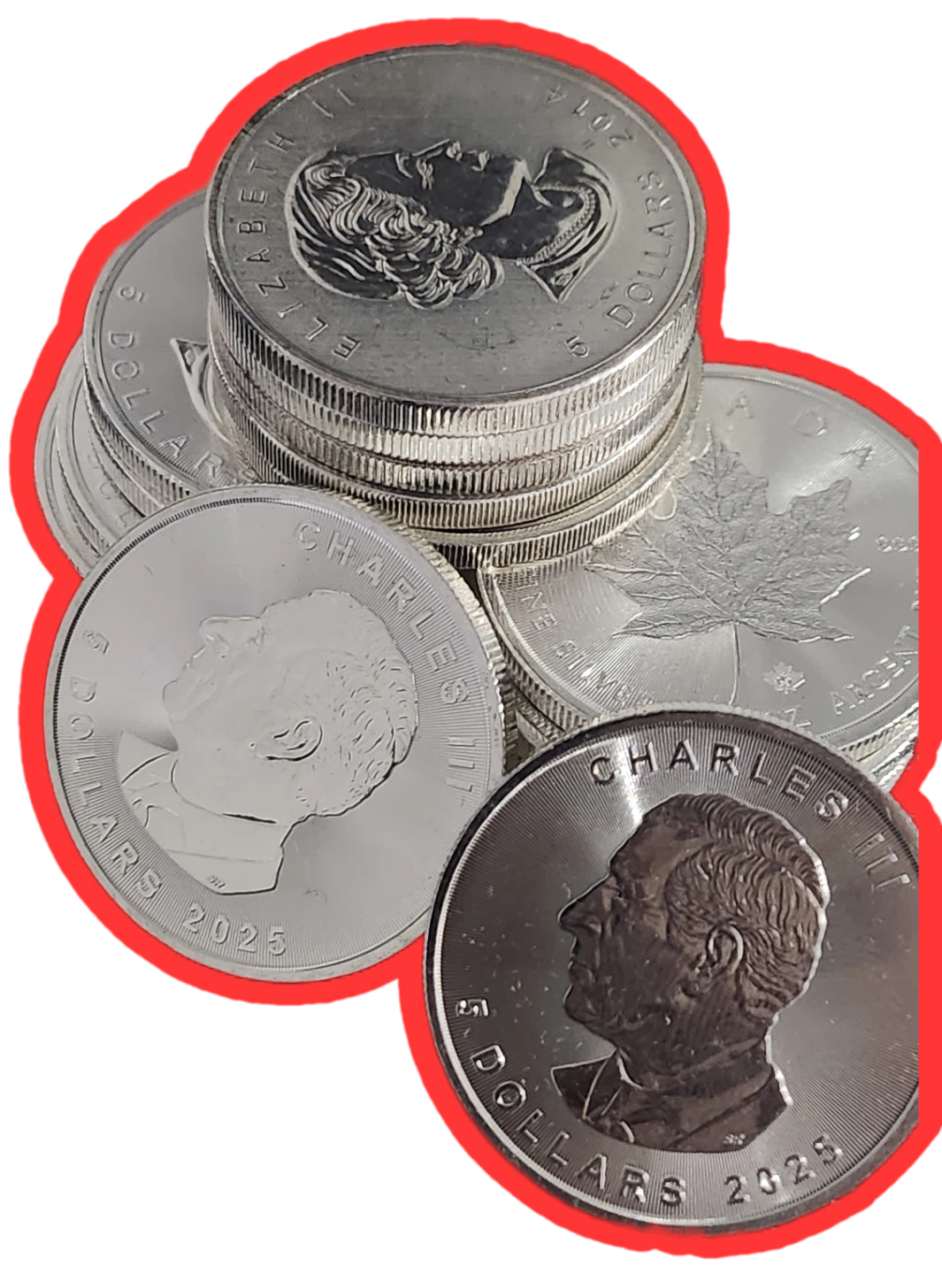 WANTED: Canadian Silver RCM coins $2 under spot - photo 5