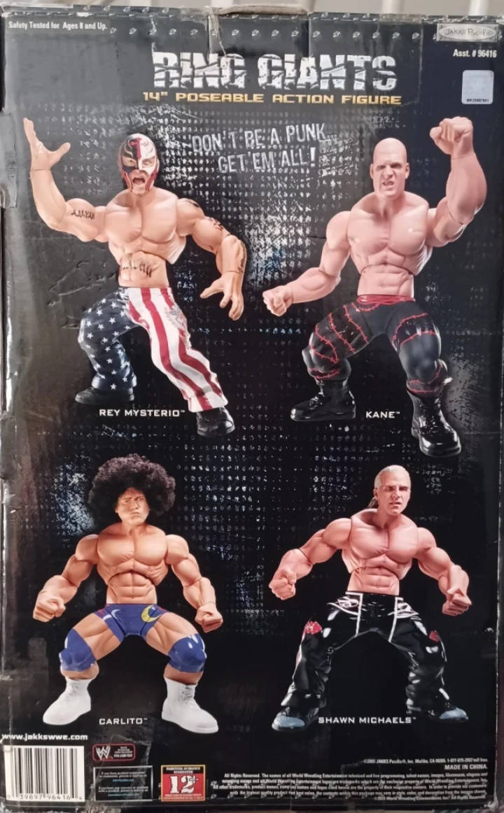 WWE Ring Giants Shawn Michaels 14" Poseable Action Figure - photo 3