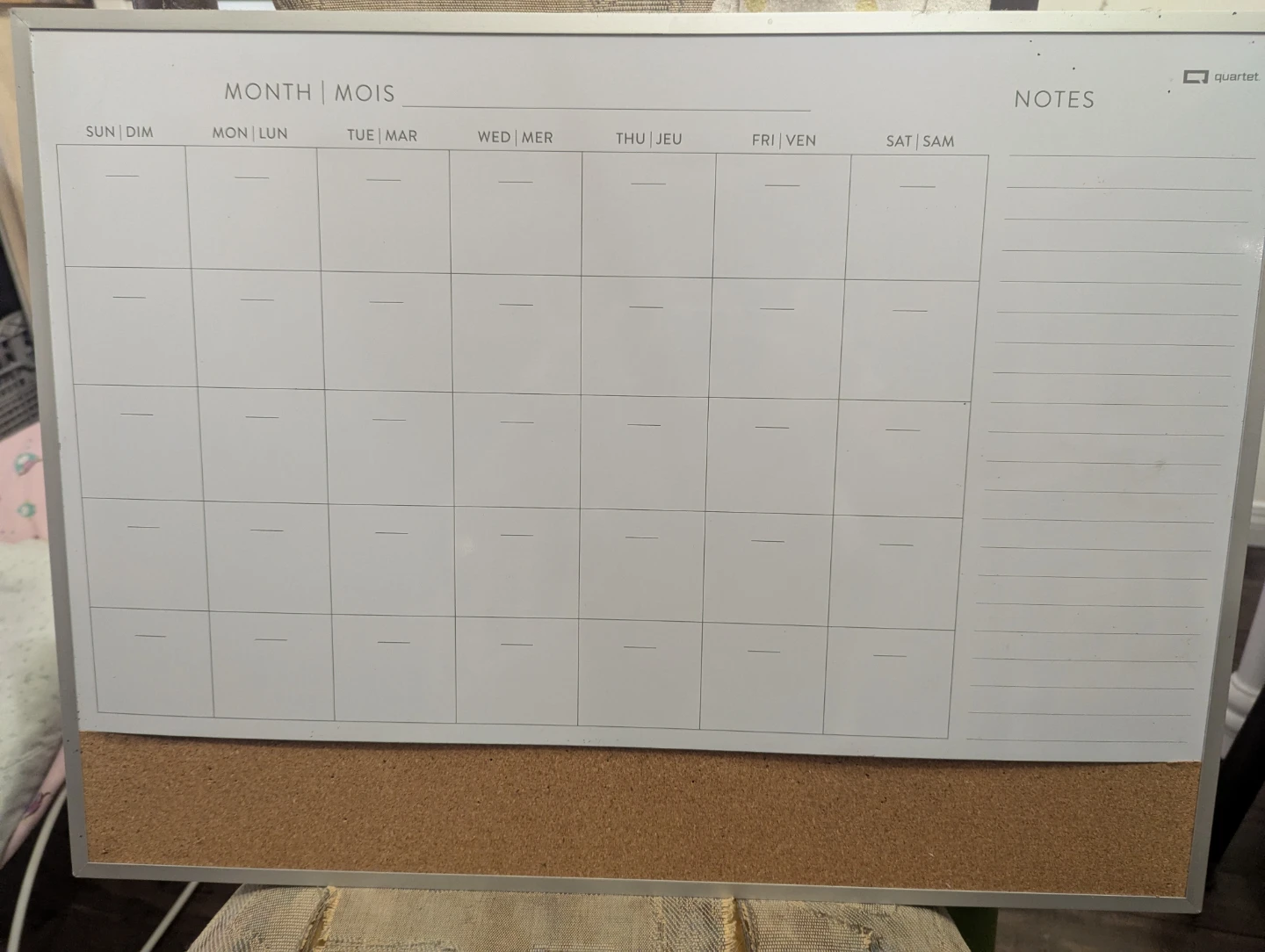 Quartet Dry-erase wall calendar