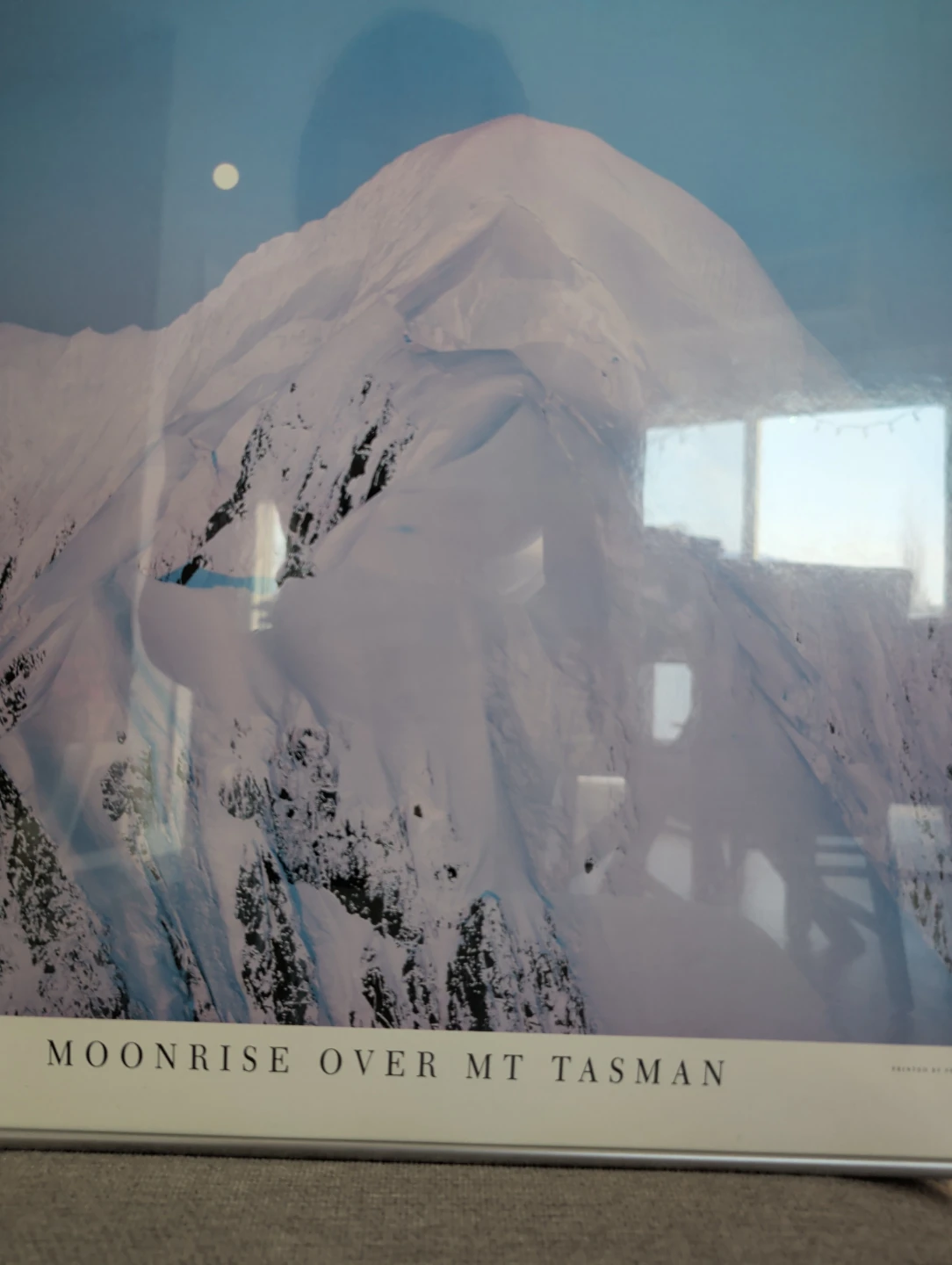 Moonrise Over Mt Tasman Framed Print - photo 2