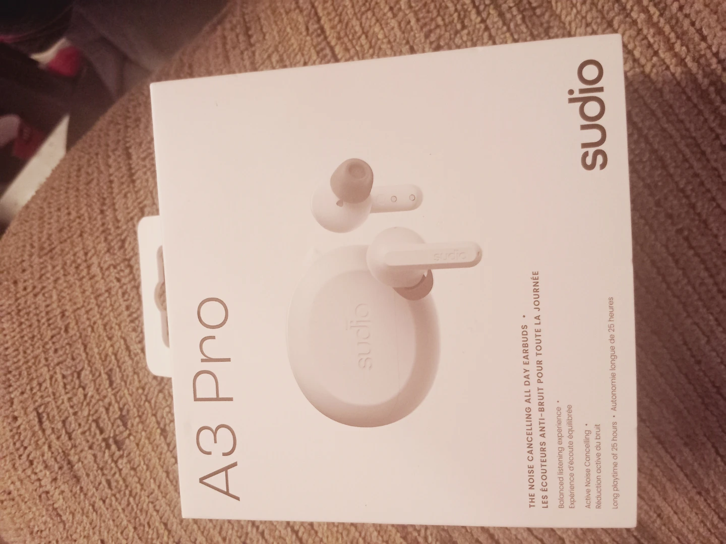 Sudio A3 Pro Noise Cancelling Earbuds - New!