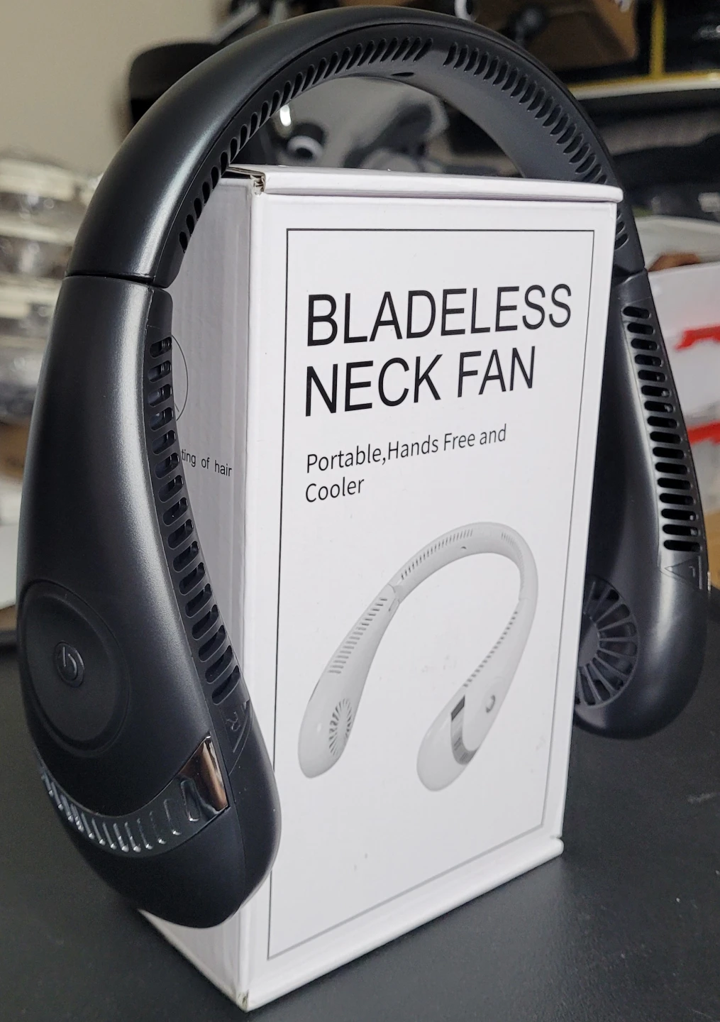 Bladeless Neck Fan - Portable & Hands Free - photo 2