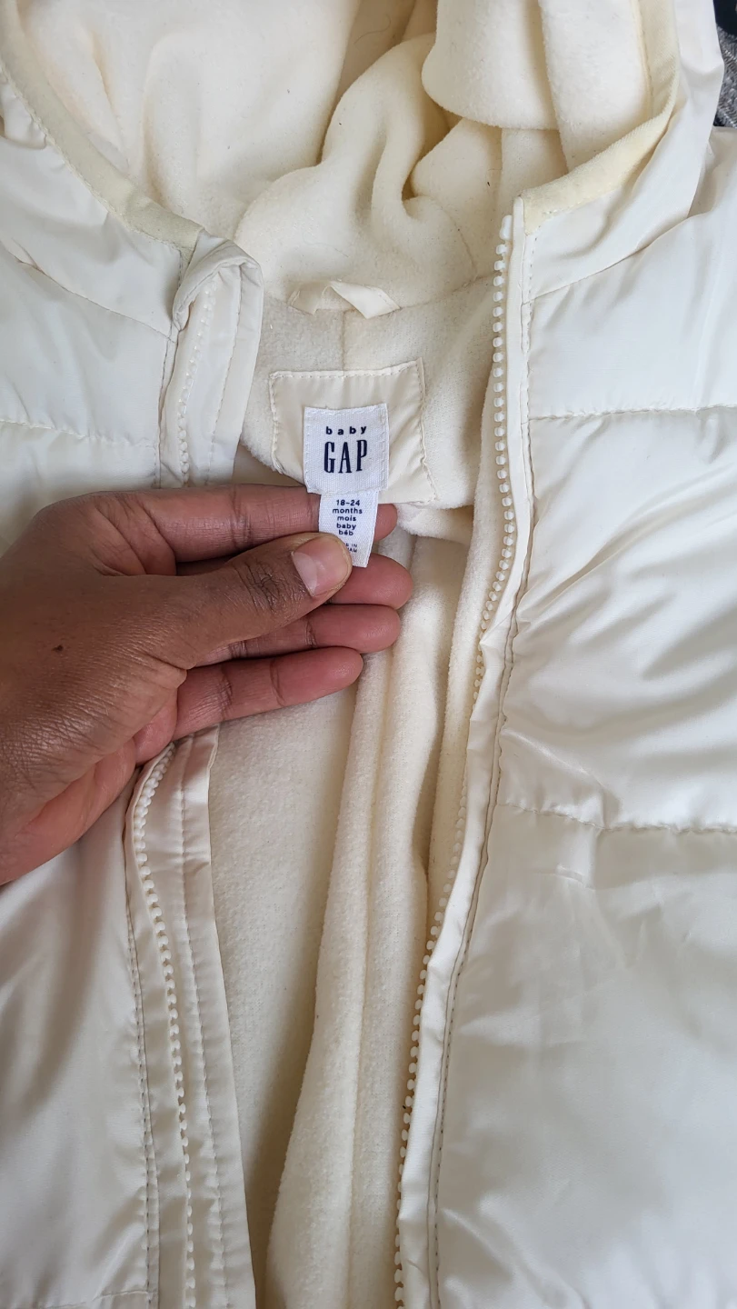 Baby Gap Snowsuit - Cream - 18-24 Months