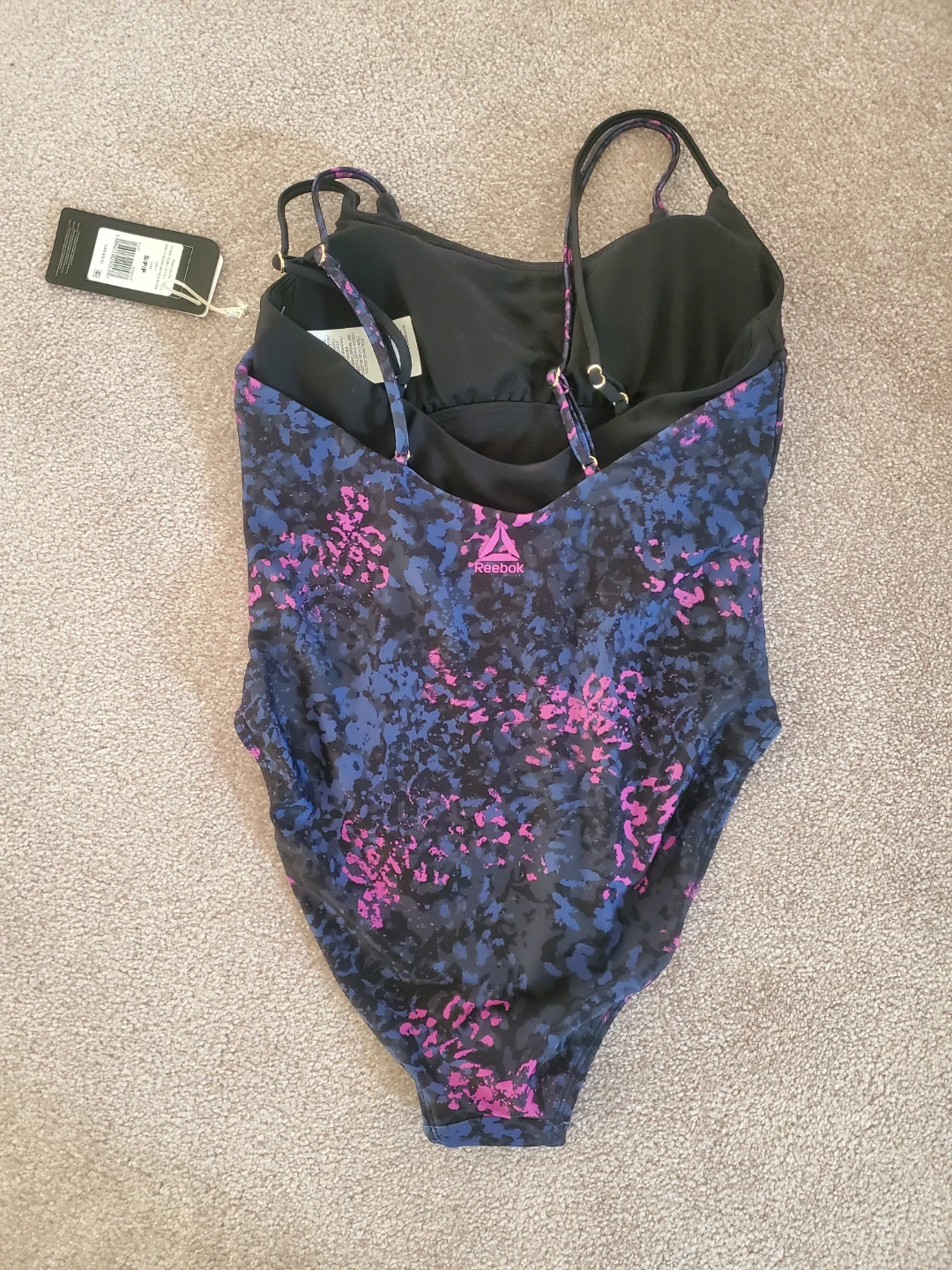 Reebok Double Layer One Piece Swimsuit - Size S - photo 2