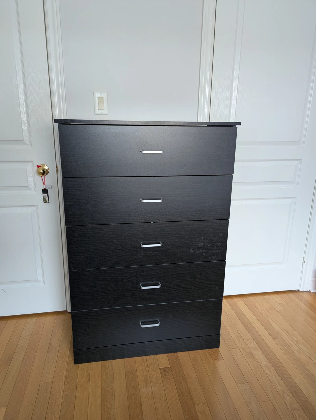 5-Drawer Dresser - Black - photo 2