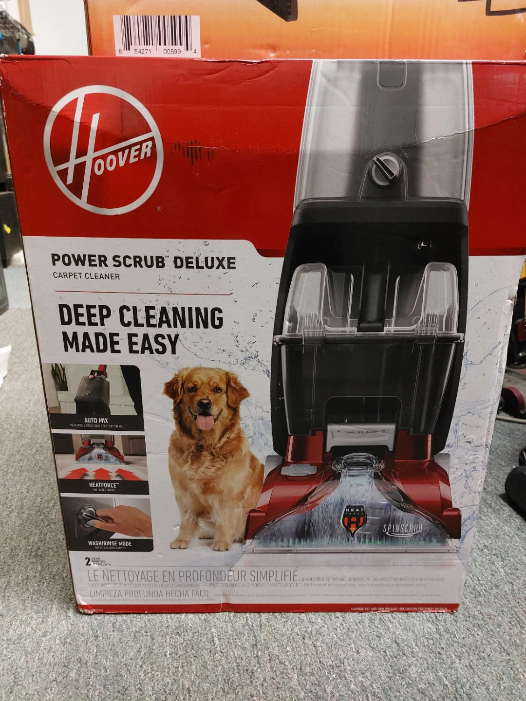 Hoover Power Scrub Deluxe Carpet Cleaner