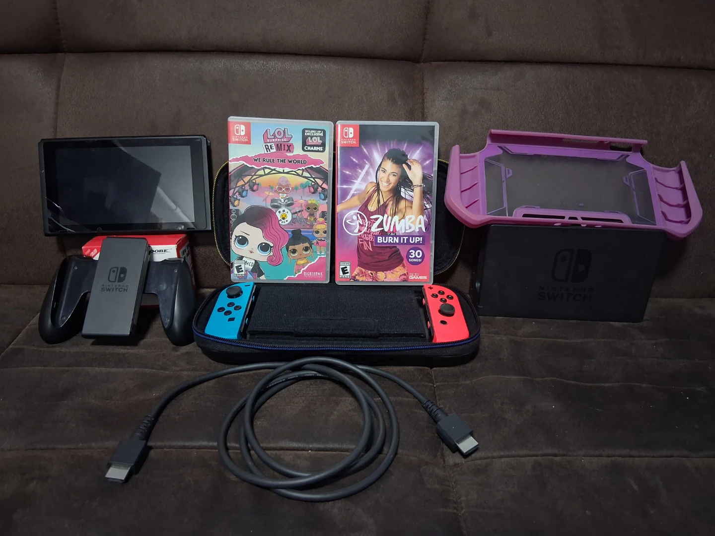Nintendo Switch Console w/ Games & Accessories
