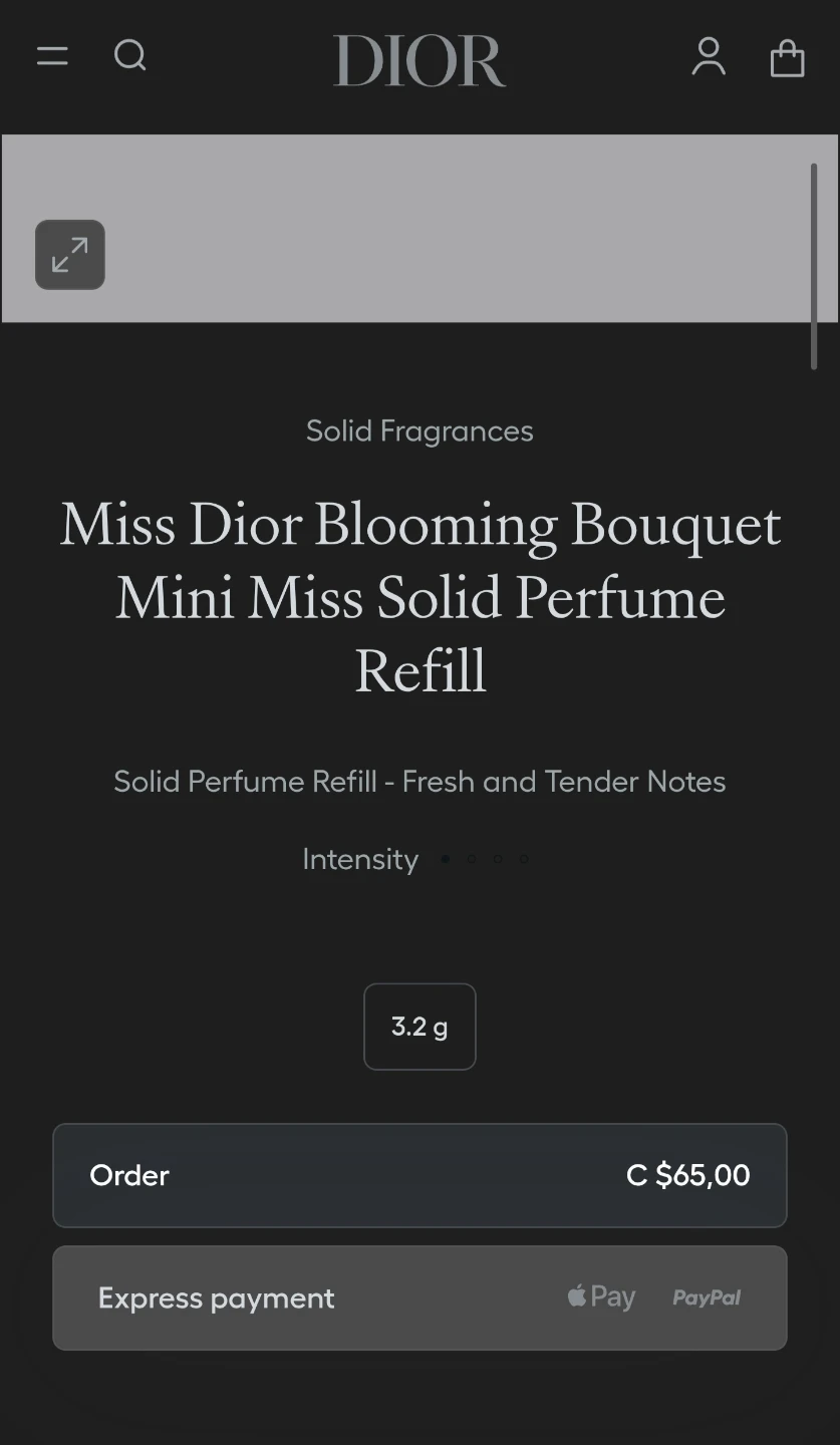 Dior Miss Blooming Bouquet Mini Miss Solid Perfume Refill - photo 4