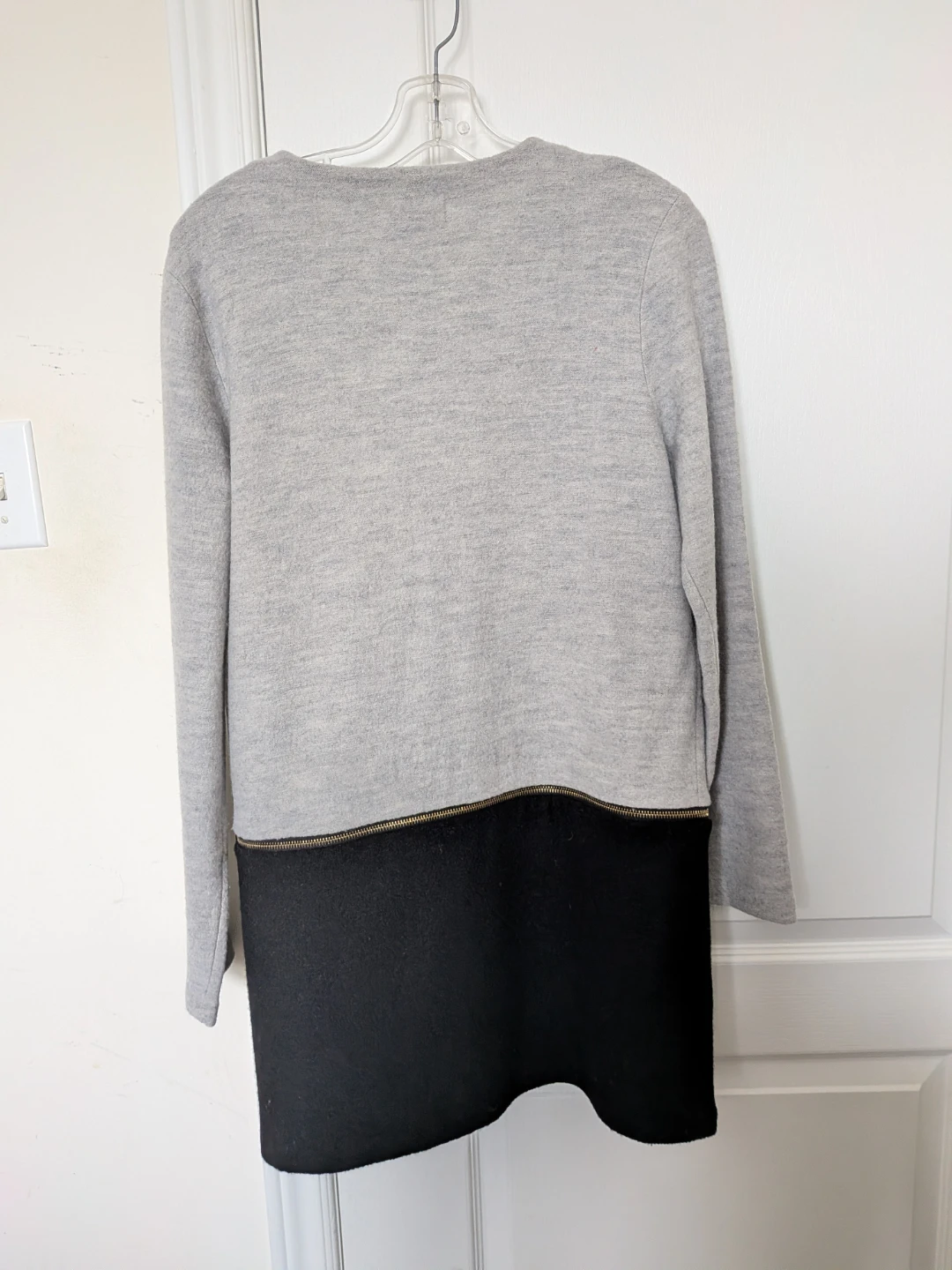 Karl Lagerfeld Grey/Black Sweater - Size S