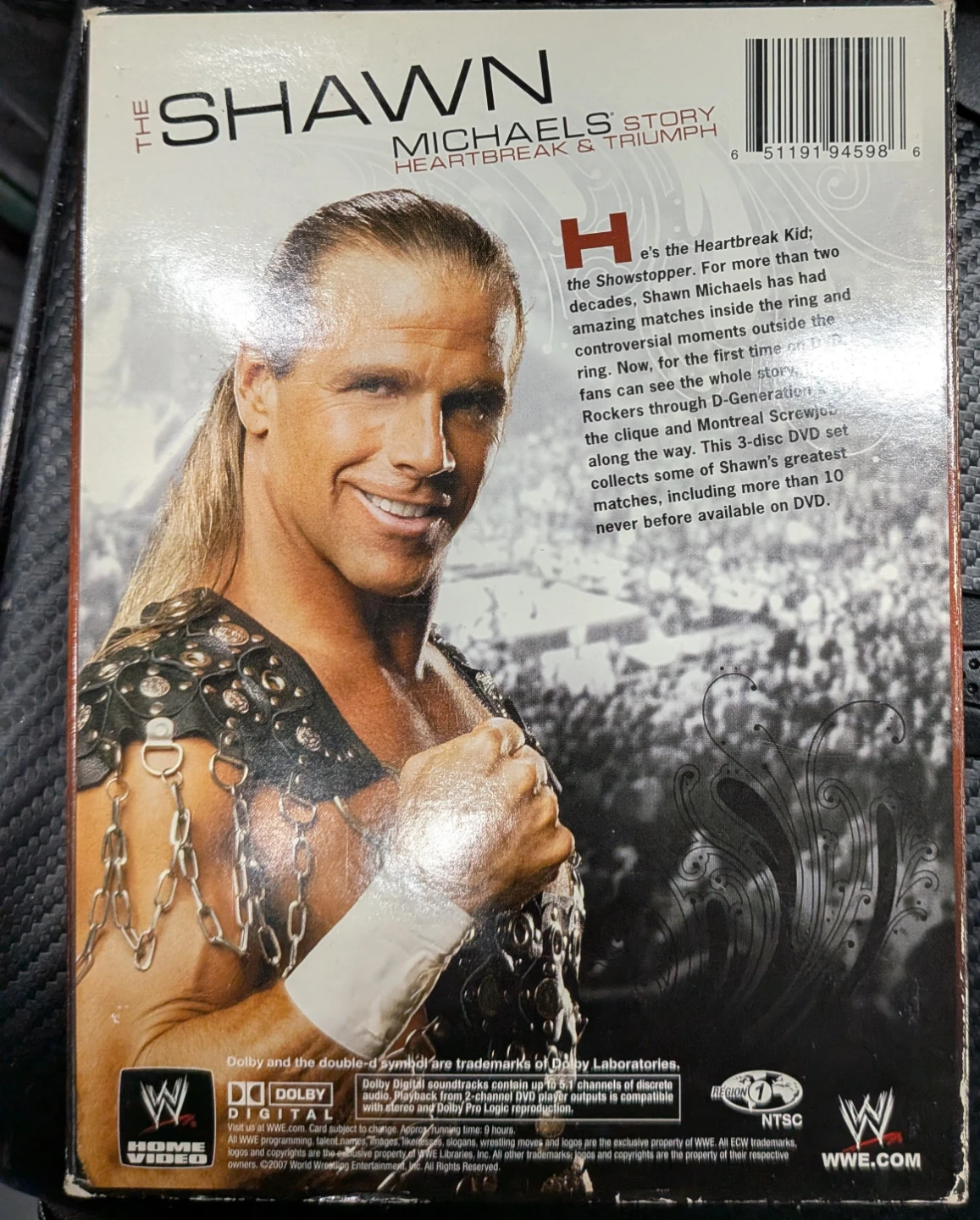 The Shawn Michaels Story: Heartbreak & Triumph DVD - photo 3