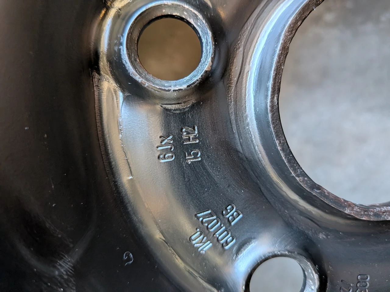 Steel Wheel Rim 15 inch 6Jx15 H2 - photo 3