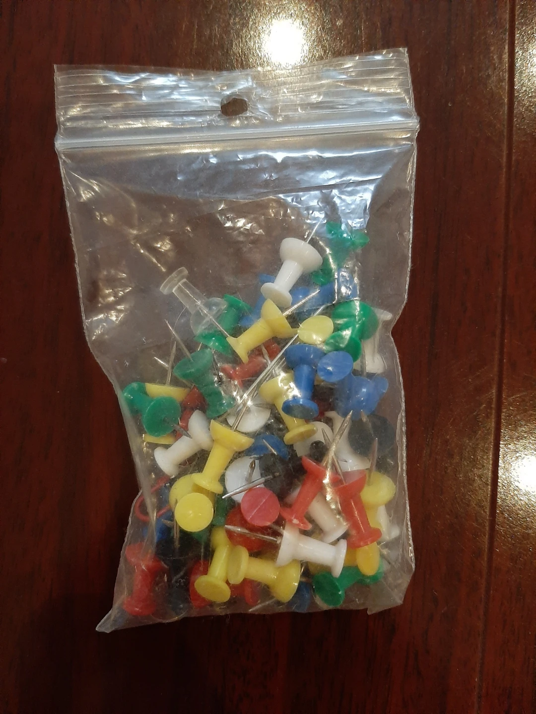 Assorted Colour Push Pins