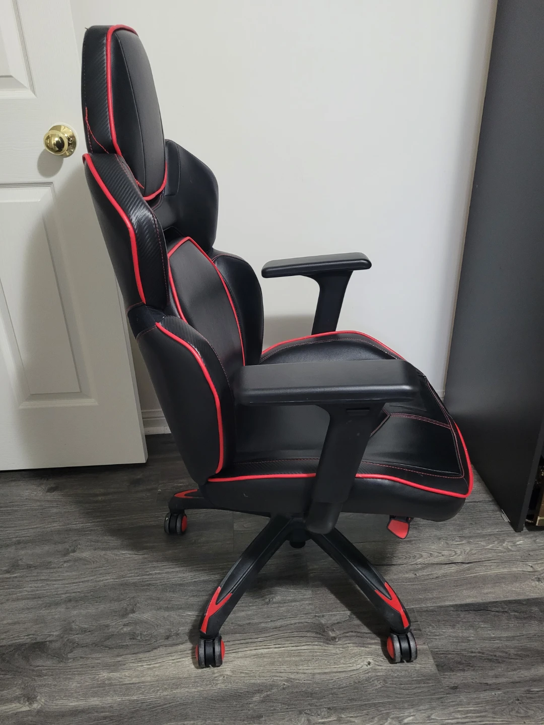 Black and Red Gaming Chair - photo 4