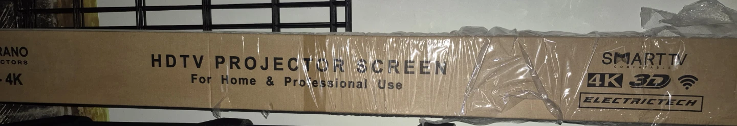 Projector, Screen and Home Theater