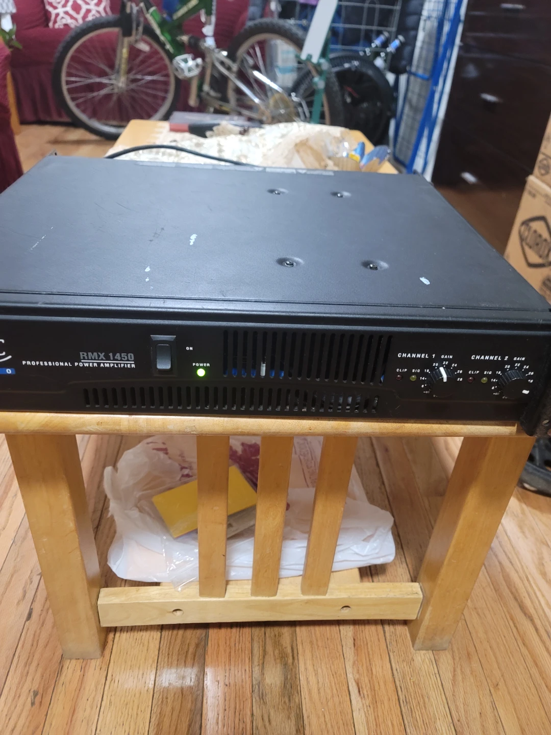 QSC RMX1450 2-CHANNEL POWER AMPLIFIER 1400w (450w x 2) - photo 2