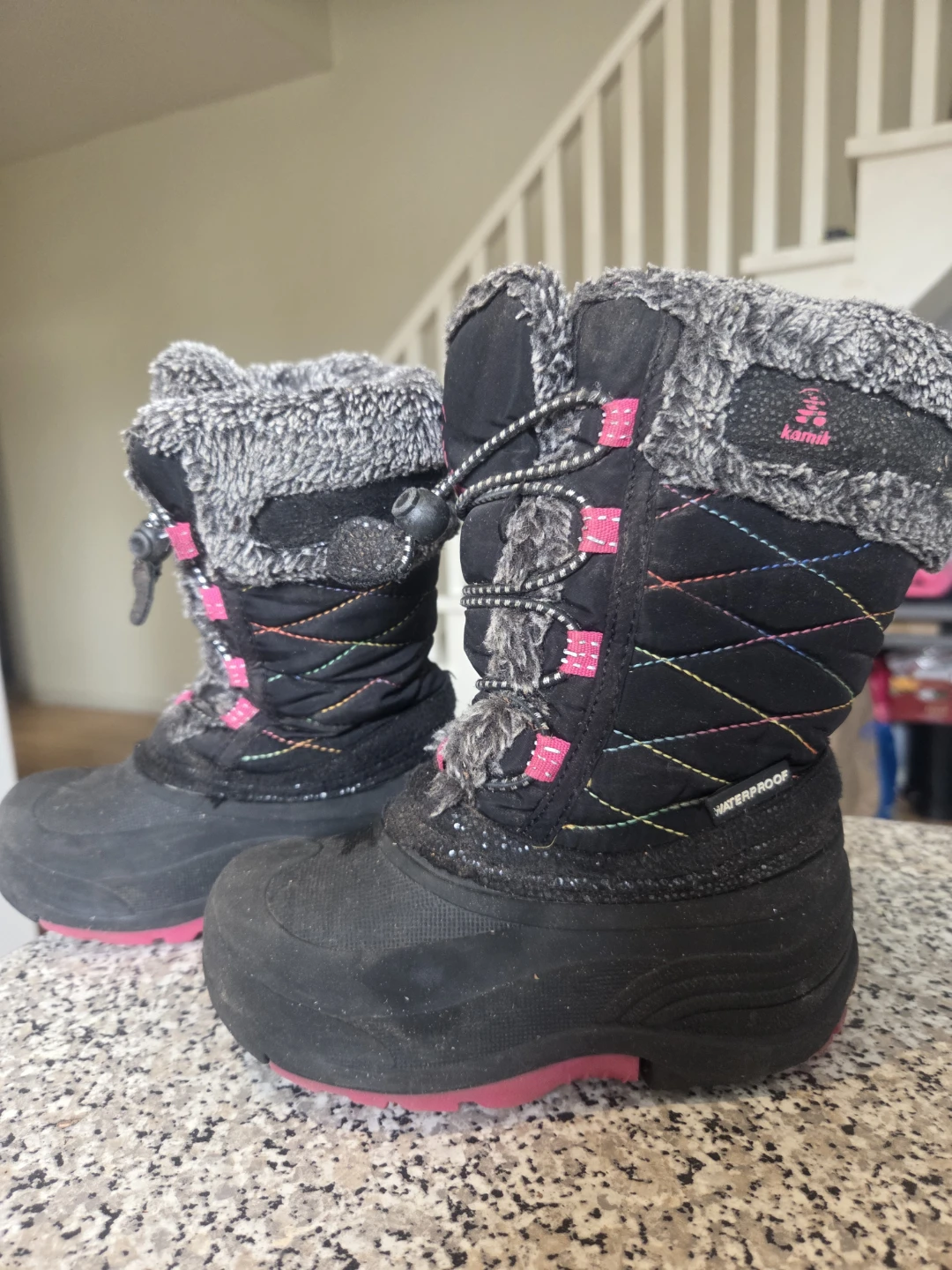 Kids Kamik Winter Boots - Size 10 - photo 2