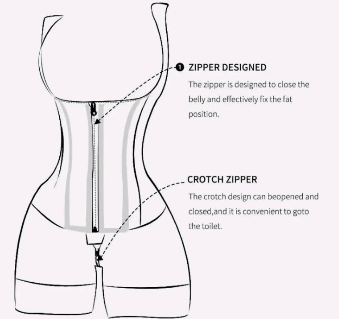 Columbia Faja Body Shaper w/Zipper & hooks🥕😀 - photo 5