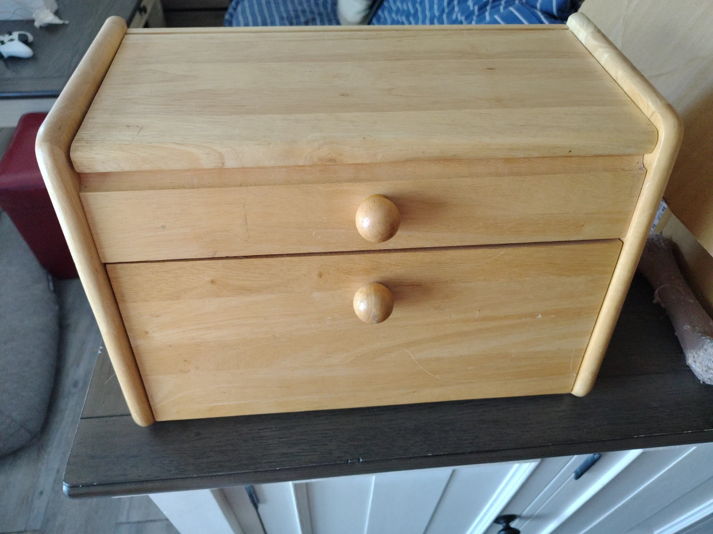 Wooden Bread Box
