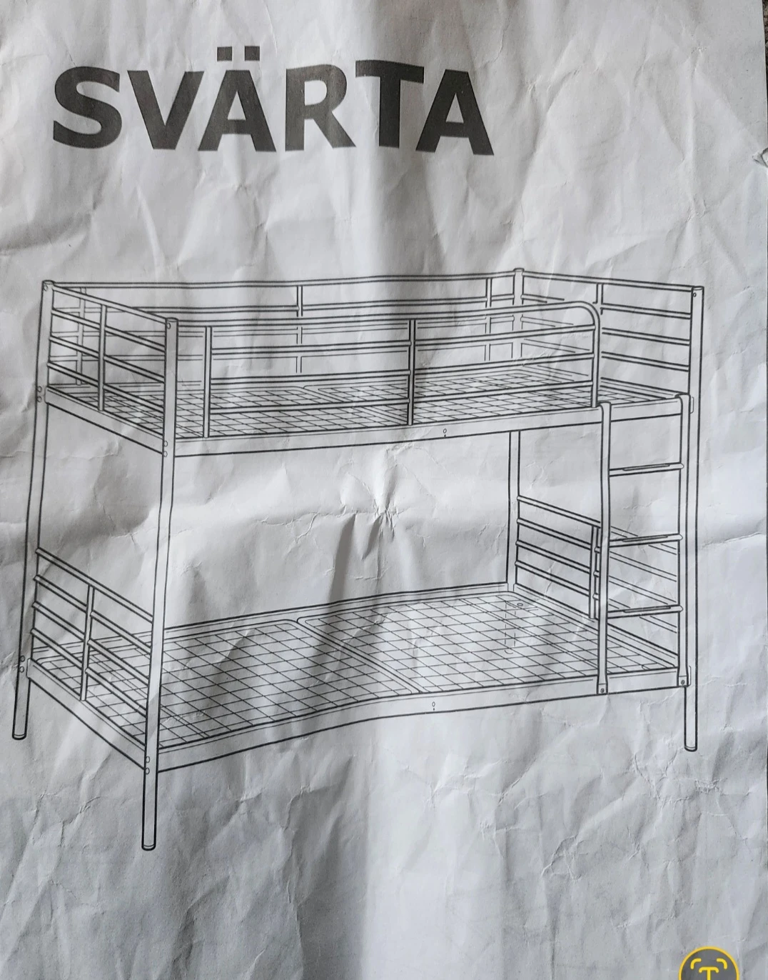 IKEA SVÄRTA Bunk Bed - photo 3