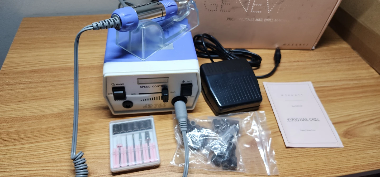 Makartt 30000RPM Electric Nail Drill Manicure Pedicure Kit