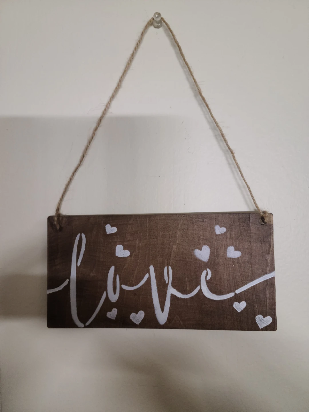 Wooden "Love" and "Together" Wall Signs - photo 2