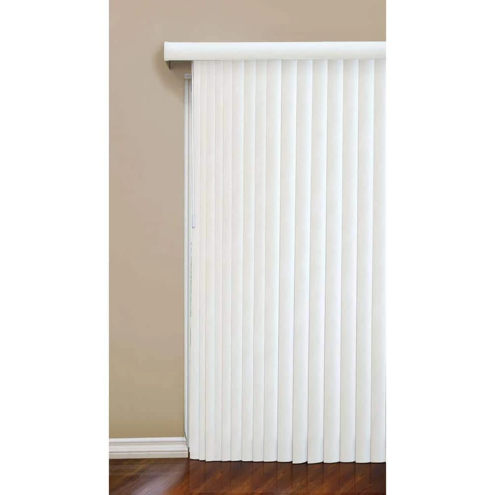 Levolor White Cordless Vertical Blinds (2 full sets) - photo 2